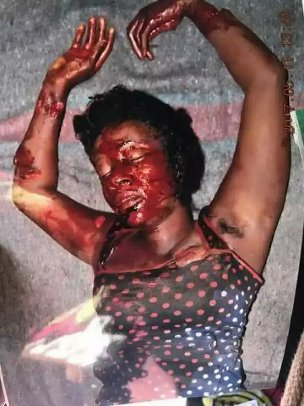 End Time...!! Man Butchers His Girlfriend In Ghana (See Graphic Photos)